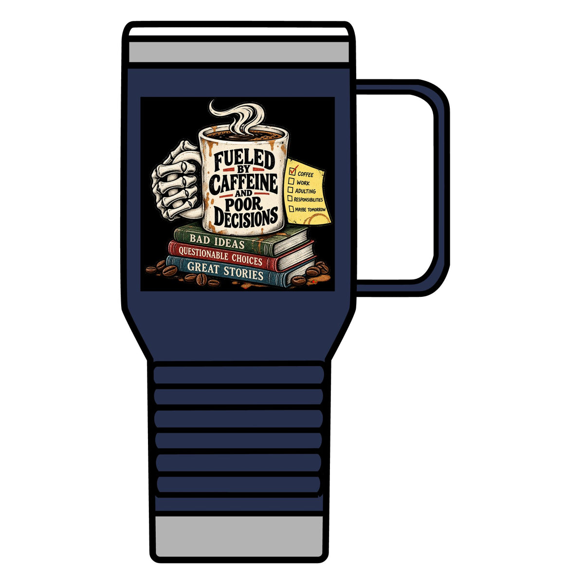 Fueled by Caffeine - 20oz Insulated Mug