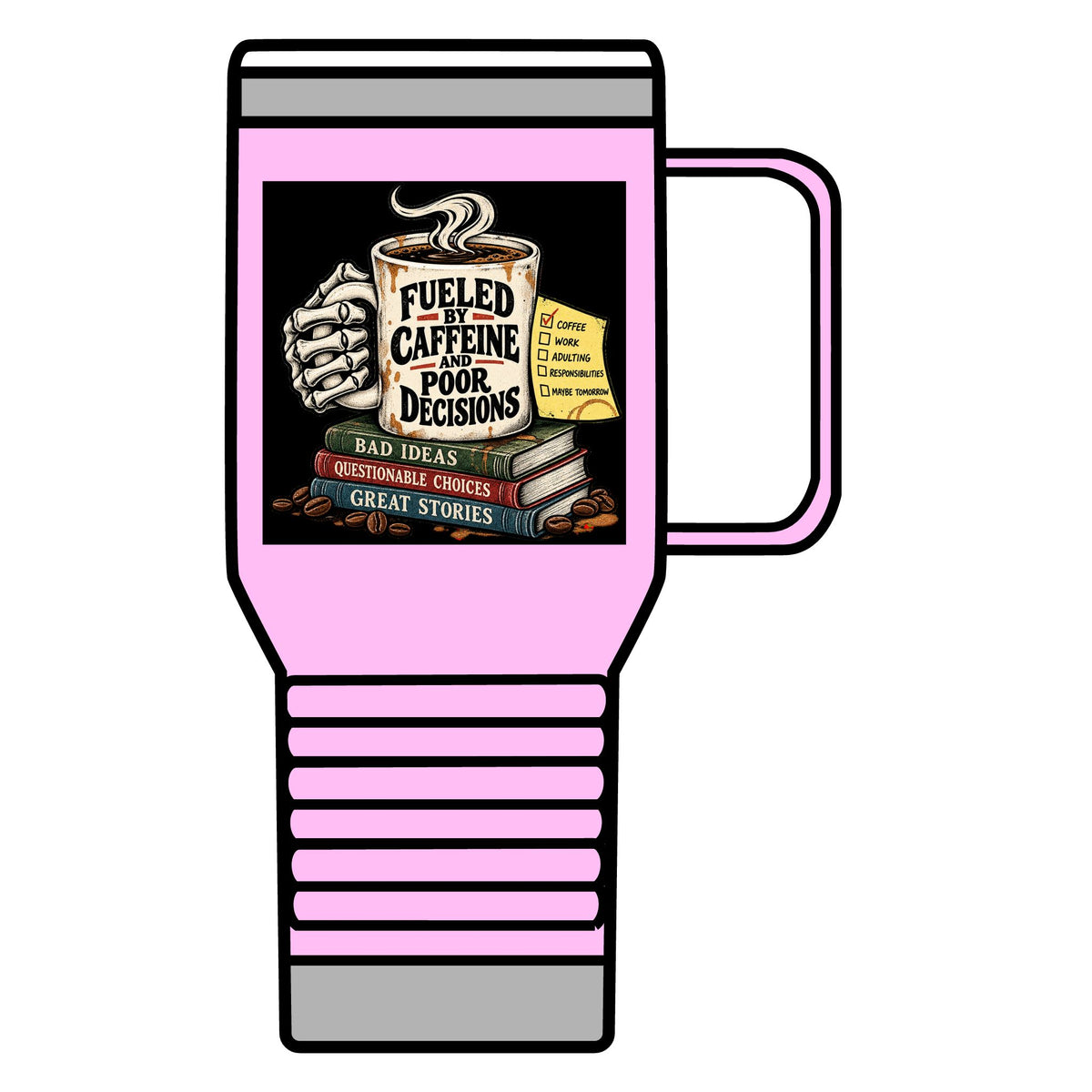 Fueled by Caffeine - 20oz Insulated Mug