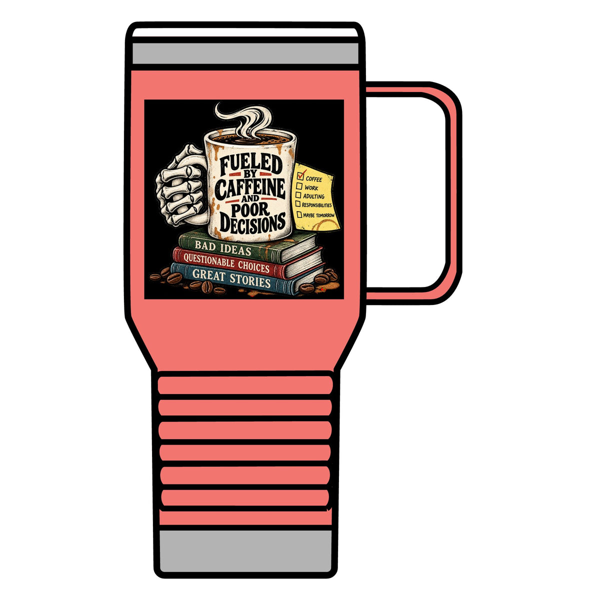 Fueled by Caffeine - 20oz Insulated Mug