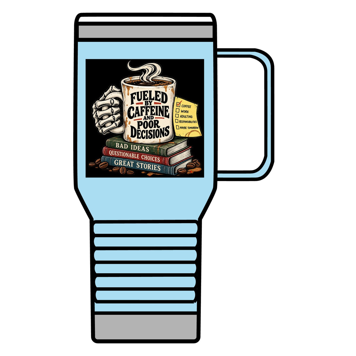 Fueled by Caffeine - 20oz Insulated Mug