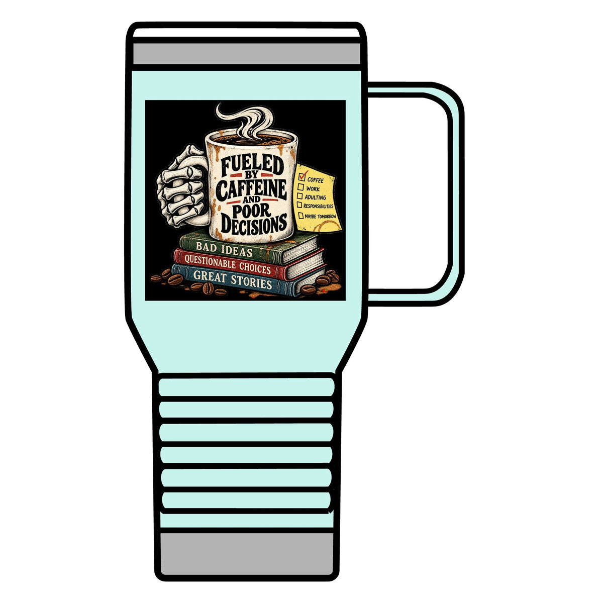 Fueled by Caffeine - 20oz Insulated Mug