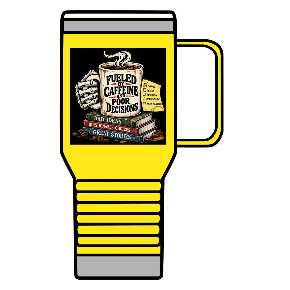Fueled by Caffeine - 20oz Insulated Mug
