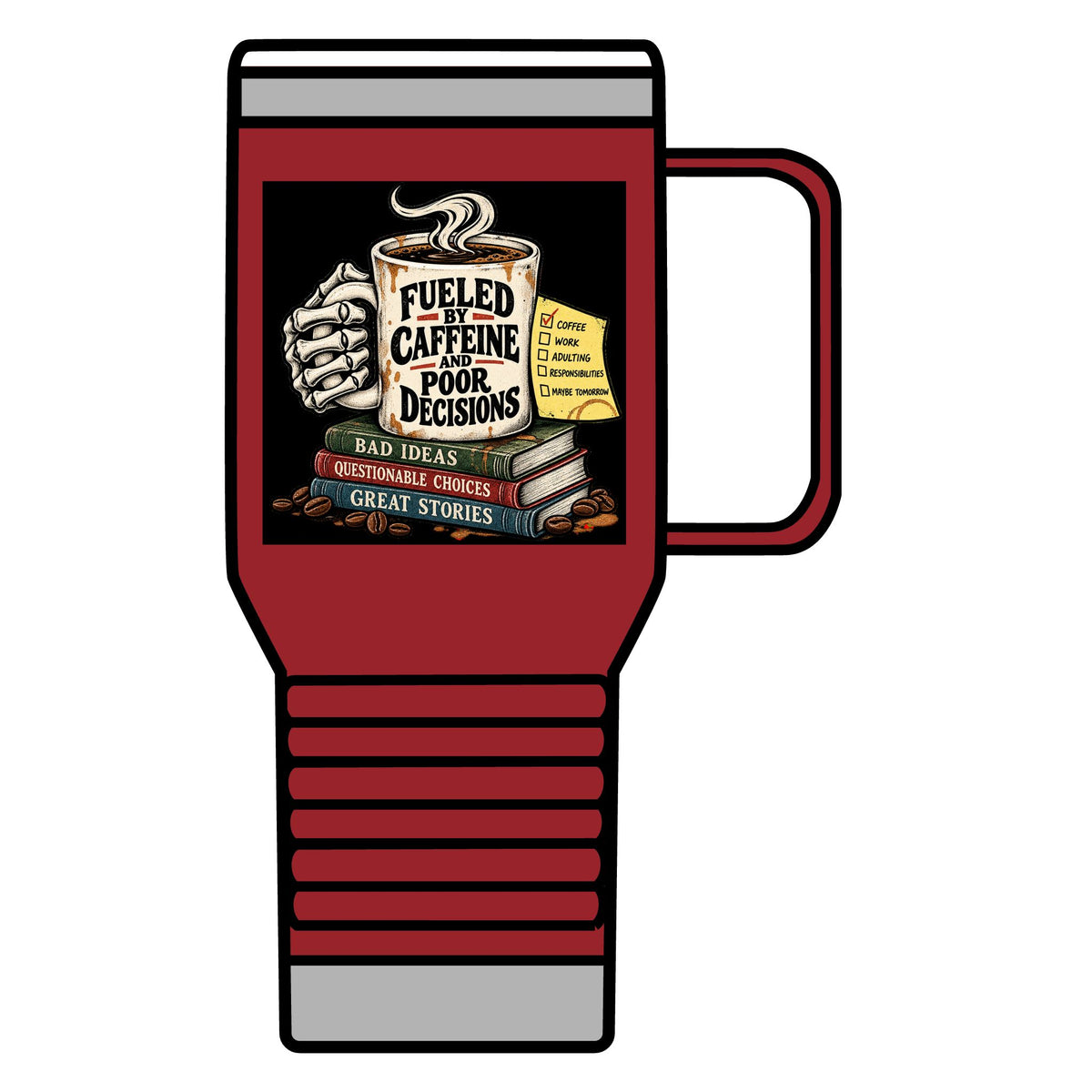 Fueled by Caffeine - 20oz Insulated Mug