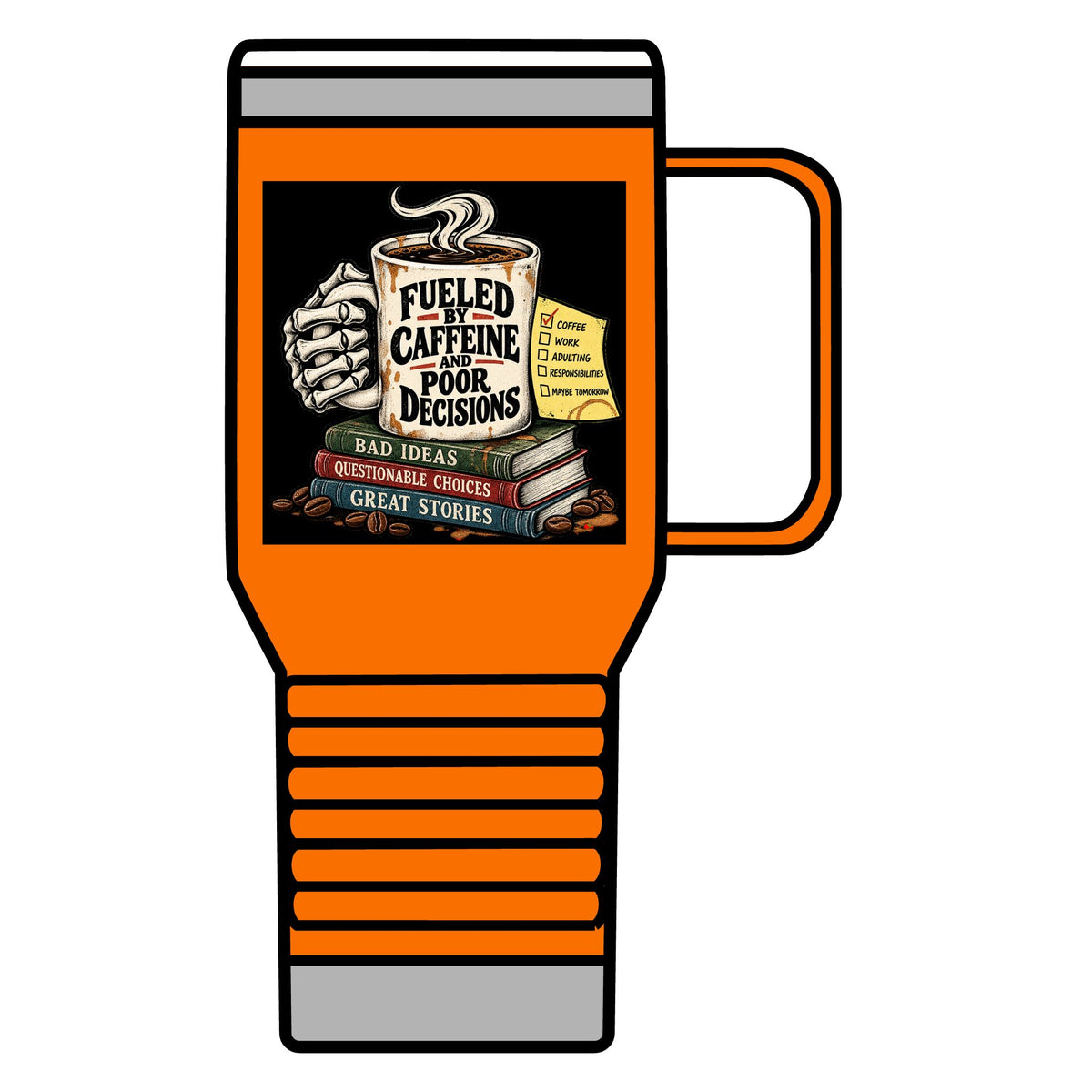 Fueled by Caffeine - 20oz Insulated Mug