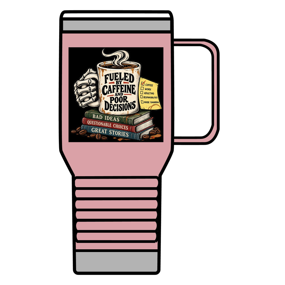 Fueled by Caffeine - 20oz Insulated Mug
