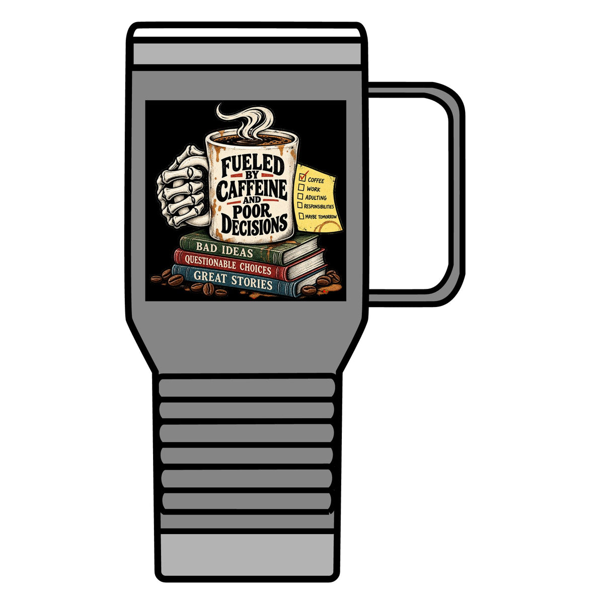 Fueled by Caffeine - 20oz Insulated Mug
