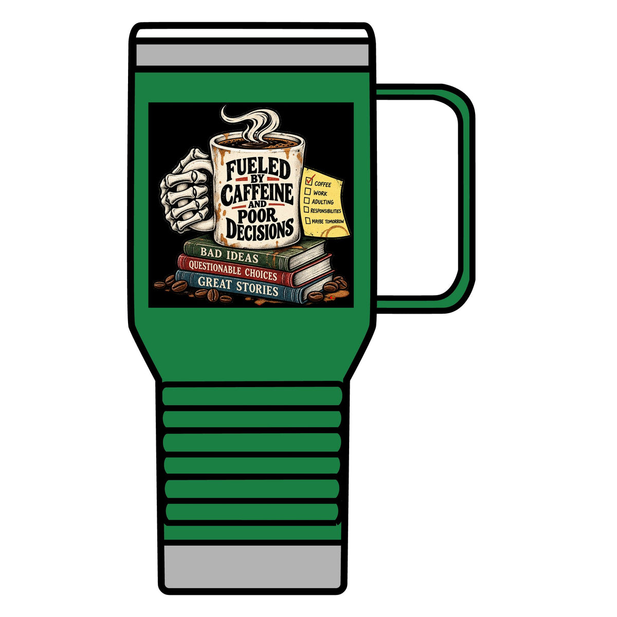 Fueled by Caffeine - 20oz Insulated Mug