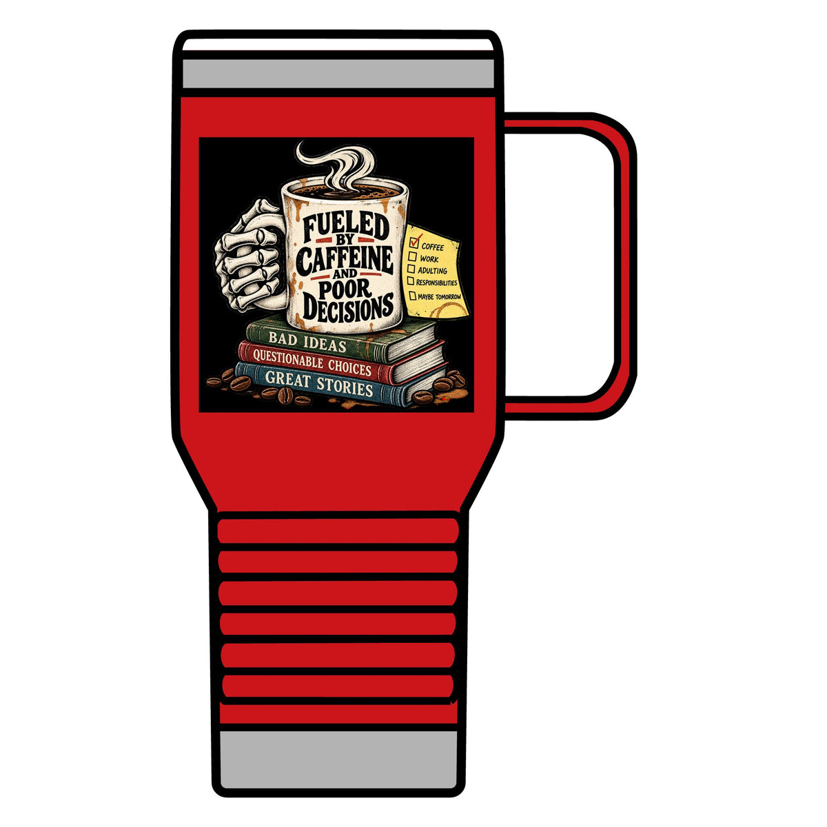 Fueled by Caffeine - 20oz Insulated Mug