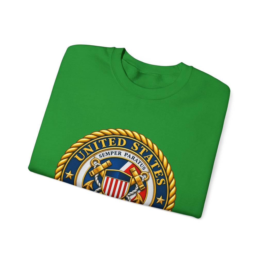 U.S. Coast Guard Emblem - Crewneck Sweatshirt