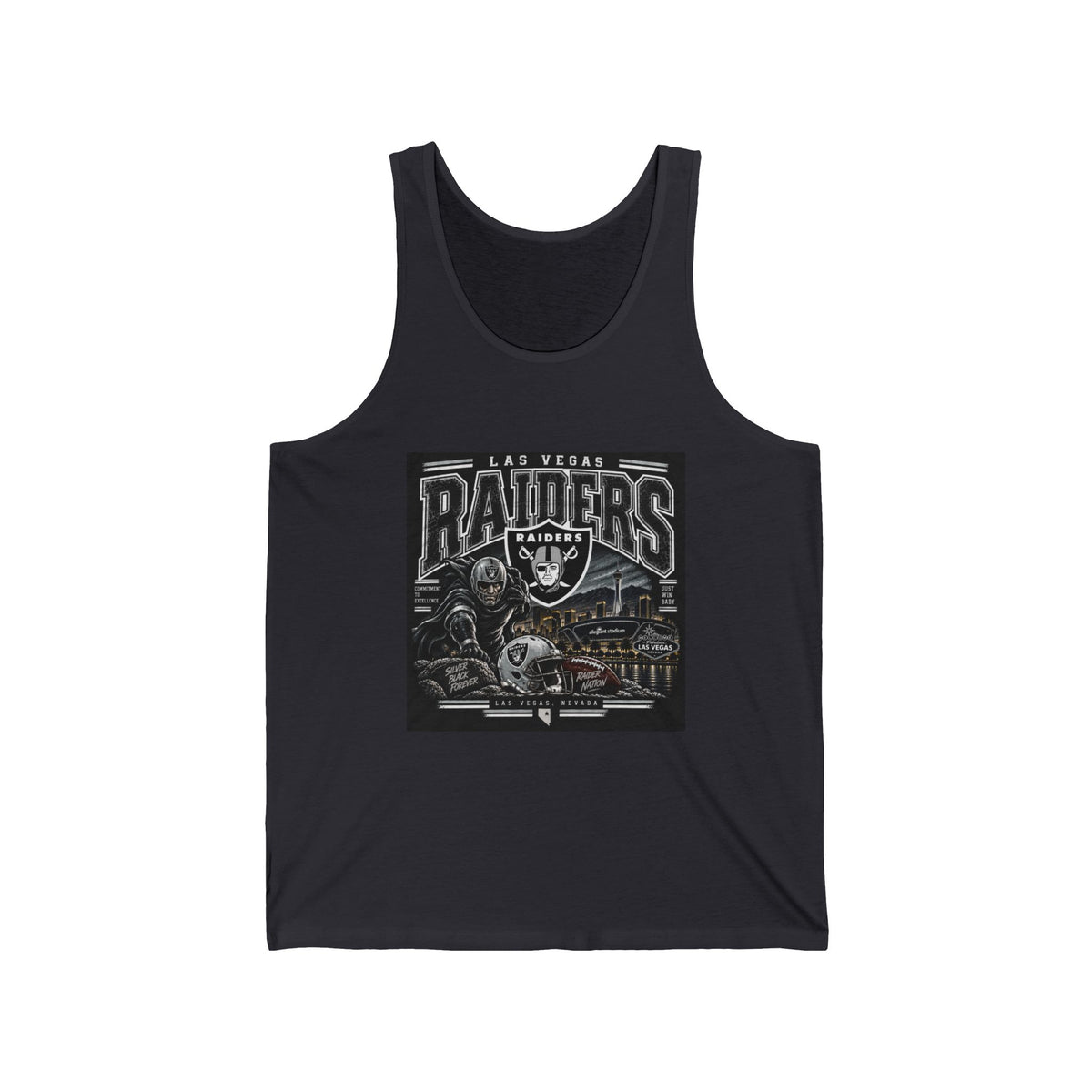 Las Vegas Raiders Nation - Athletic Tank