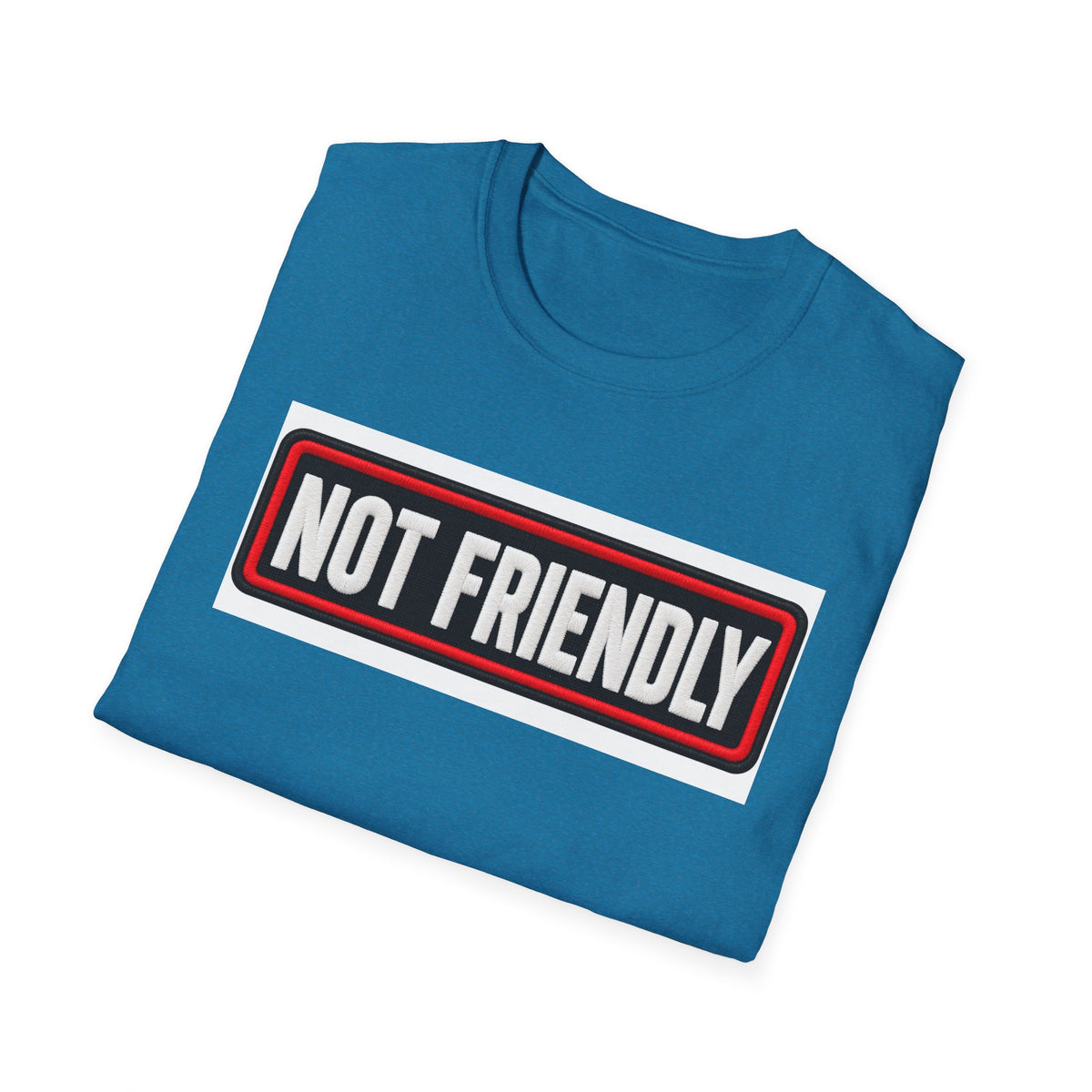 Not Friendly - Service Dog Patch - Classic Tee