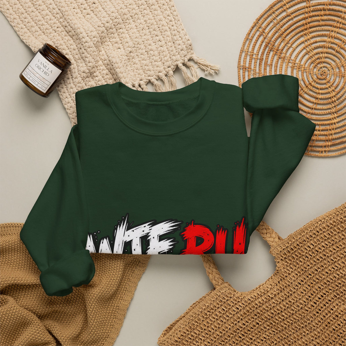 WTF RU LOOKIN AT - Crewneck Sweatshirt