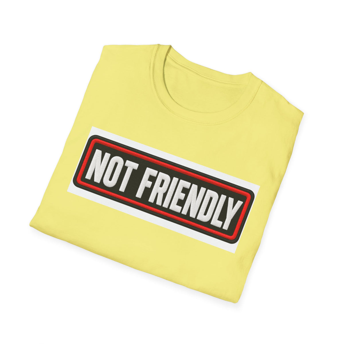 Not Friendly - Service Dog Patch - Classic Tee