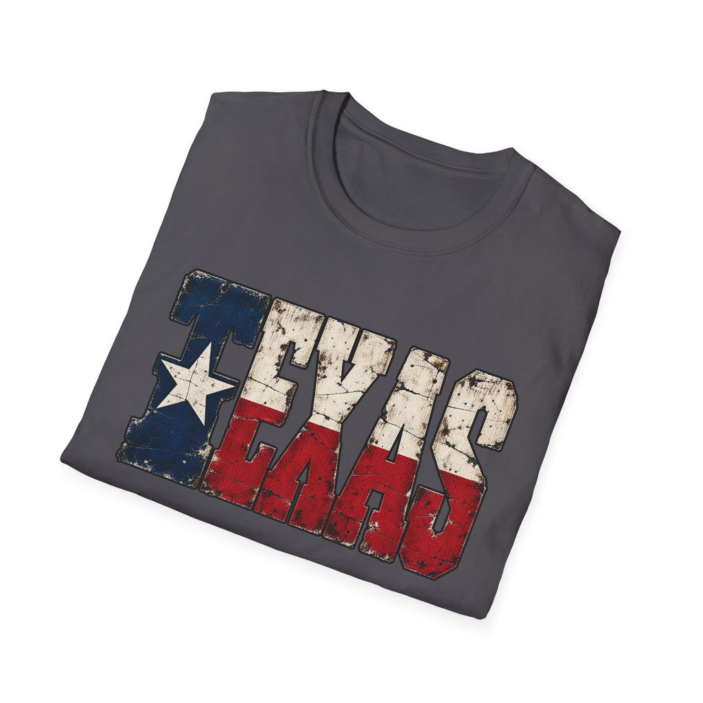 Texas Flag Block Letters - Classic Tee