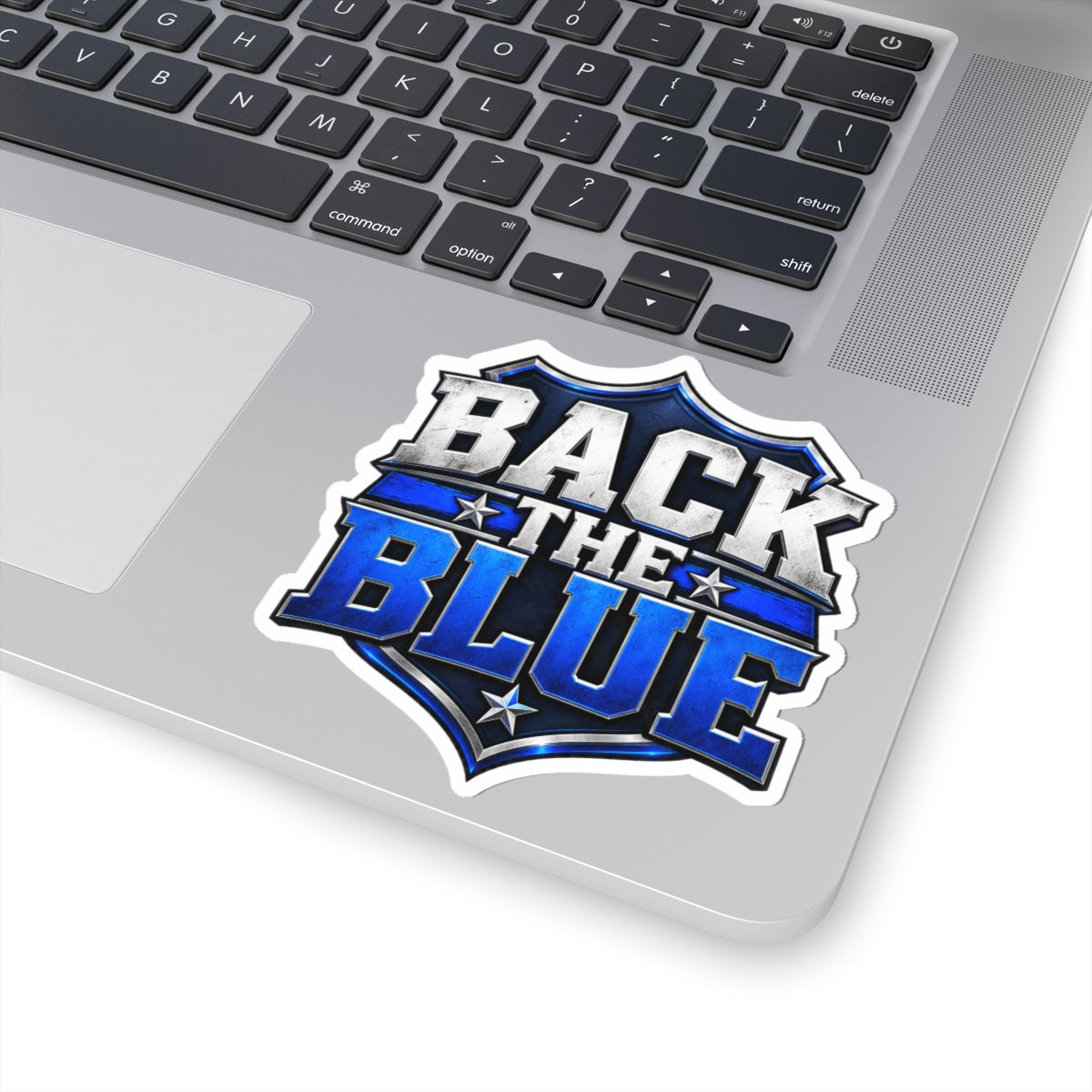Back the Blue Shield - Kiss-Cut Sticker