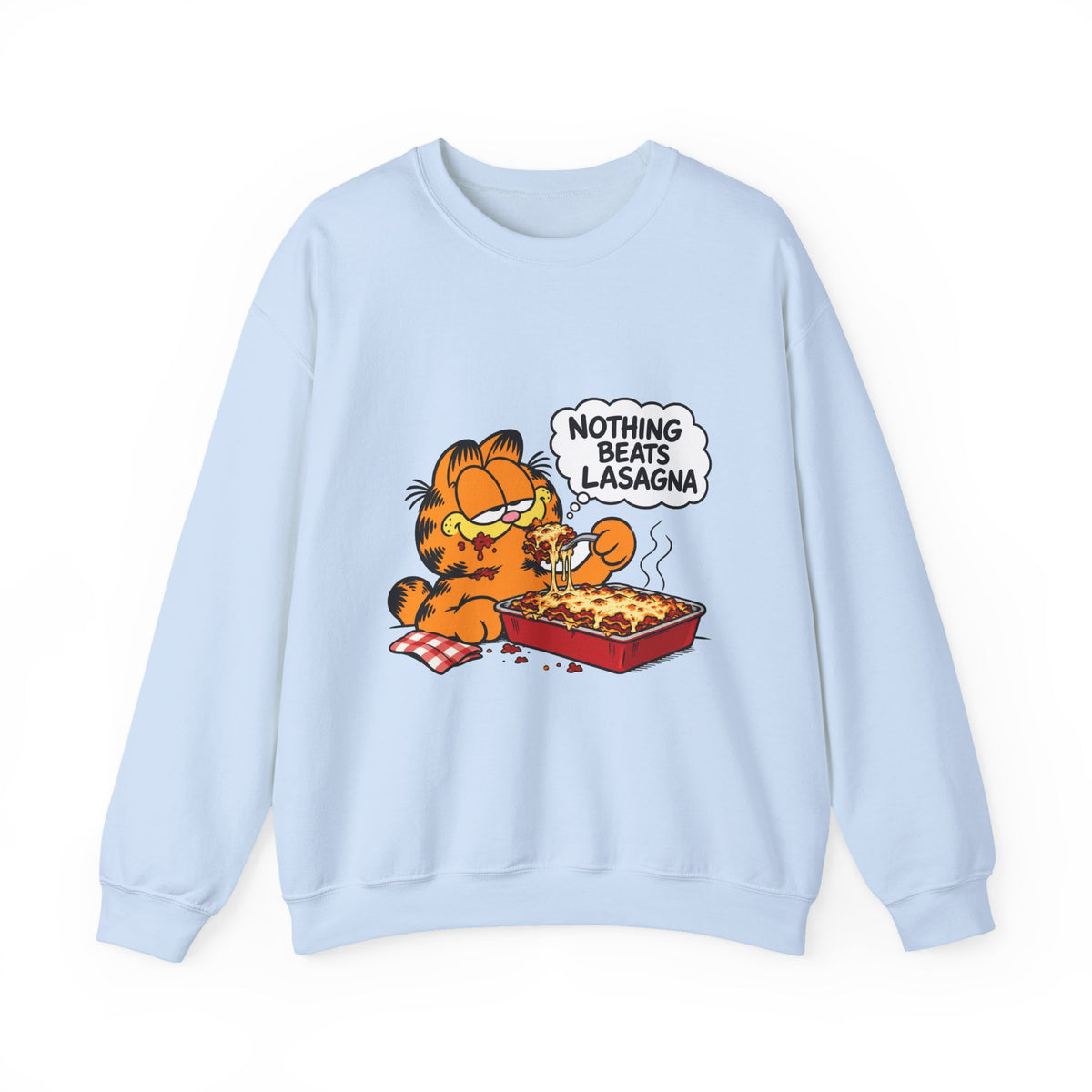 Nothing Beats Lasagna - Crewneck Sweatshirt