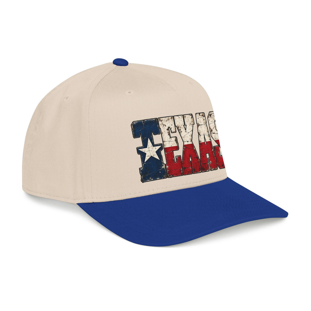 Texas Flag Block Letters - OTTO Baseball Hat
