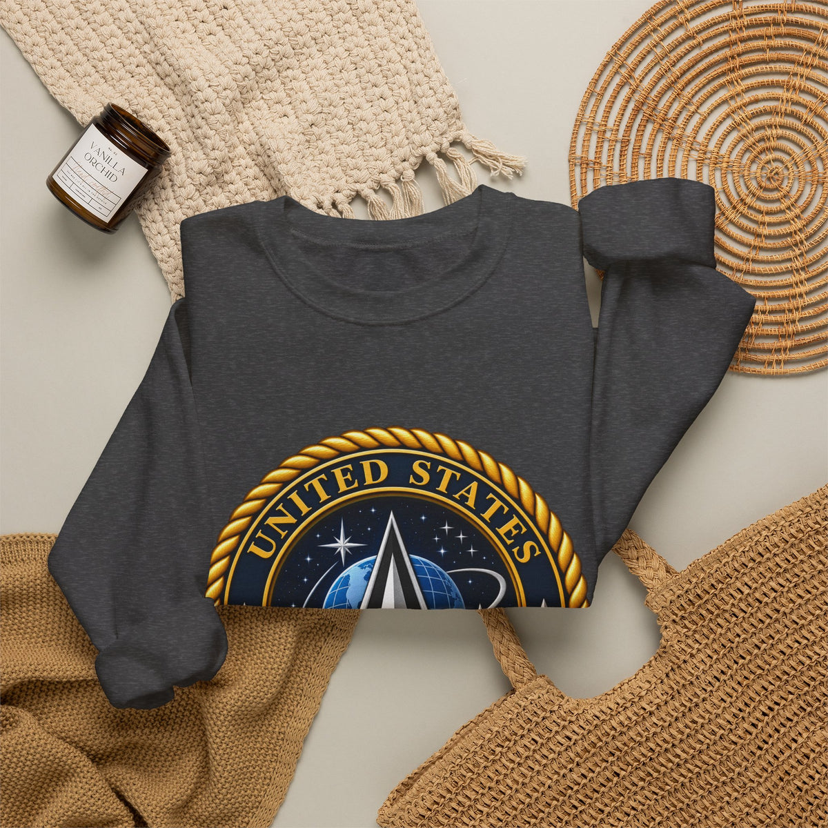 U.S. Space Force Emblem - Crewneck Sweatshirt