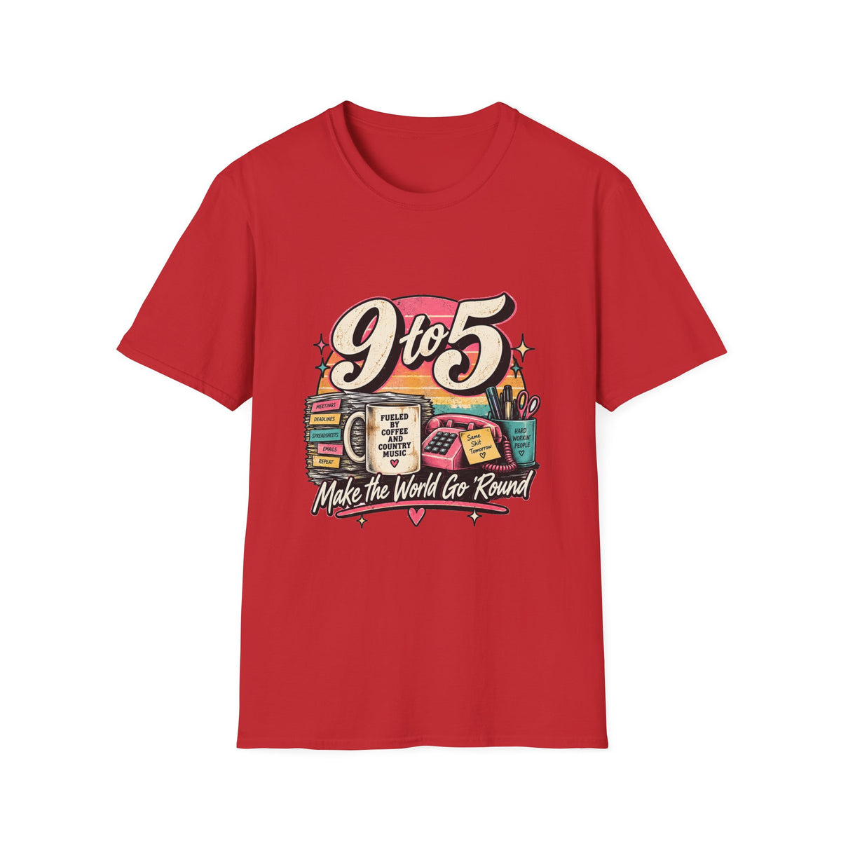 9to5 Make the World Go Round - Classic Tee