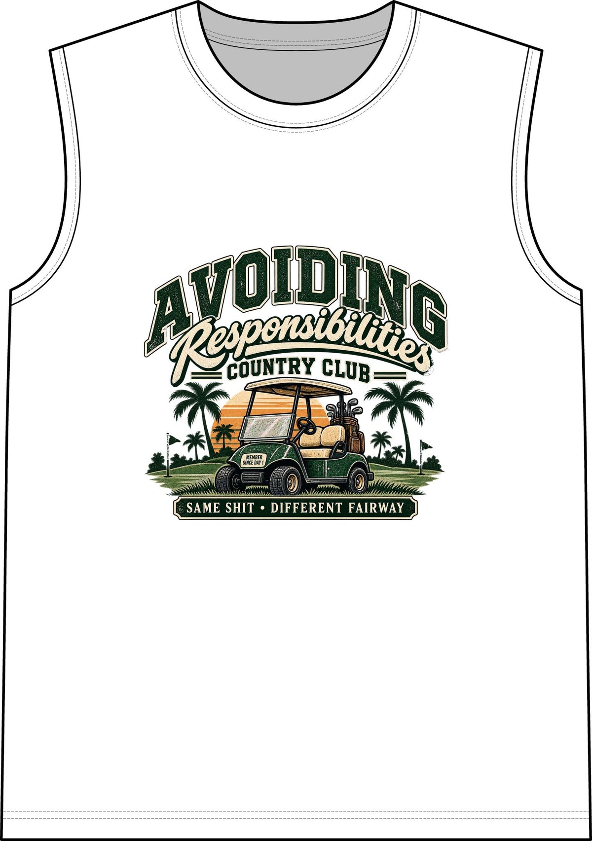 Avoiding Responsibility Country Club - Classic Tank