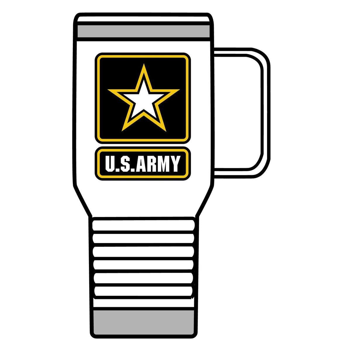 Army Strong Star - 20oz Insulated Mug
