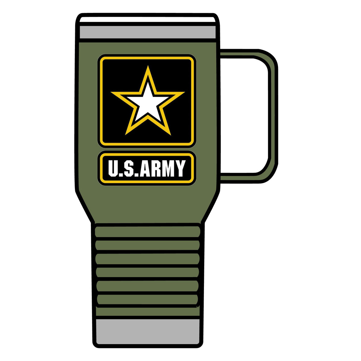 Army Strong Star - 20oz Insulated Mug