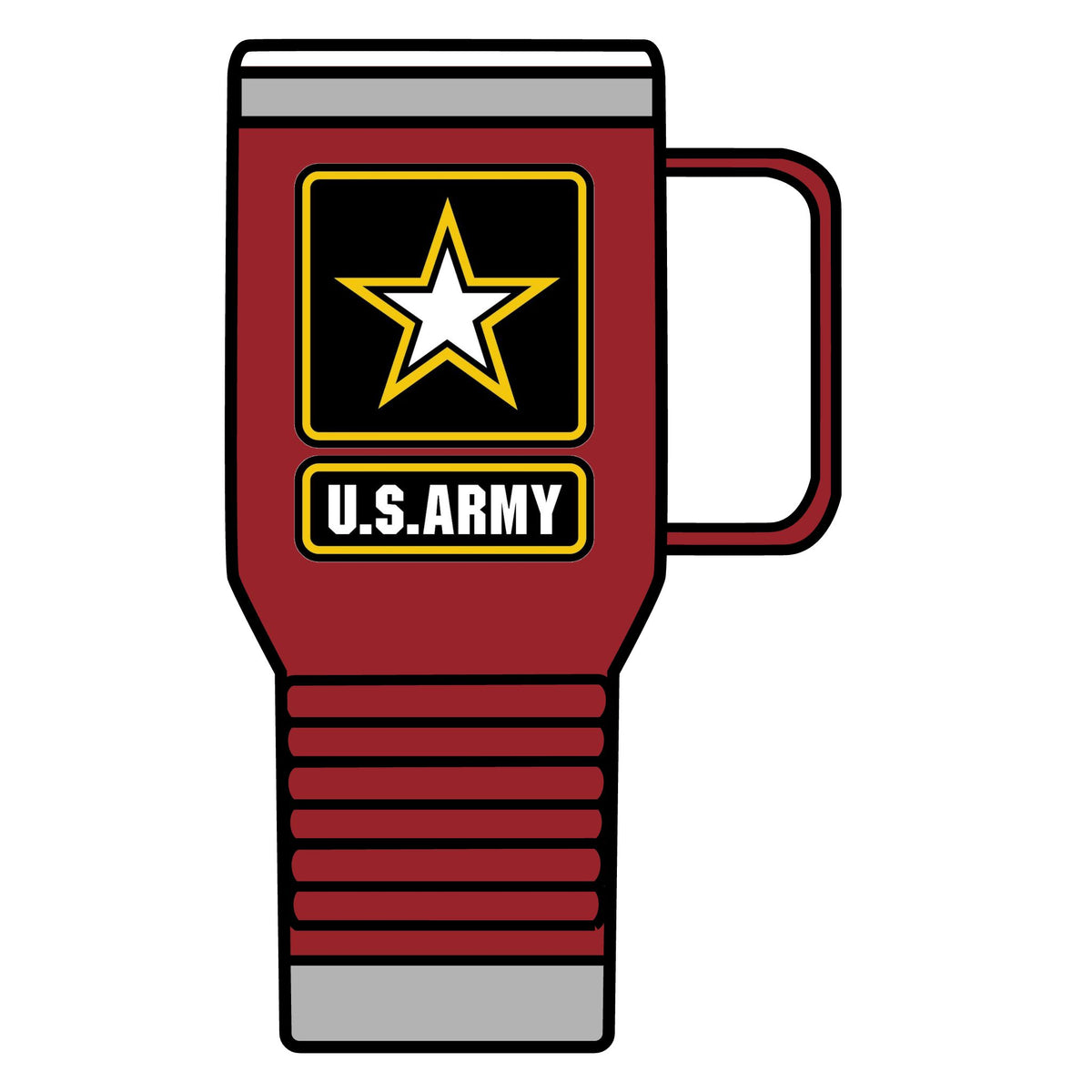 Army Strong Star - 20oz Insulated Mug