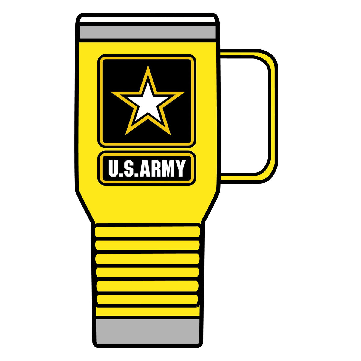 Army Strong Star - 20oz Insulated Mug