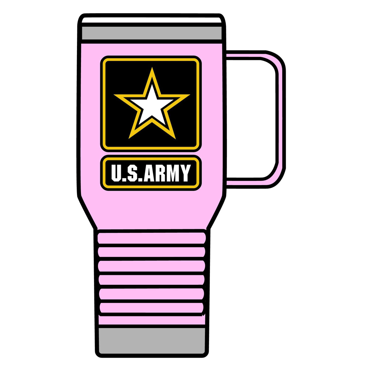 Army Strong Star - 20oz Insulated Mug