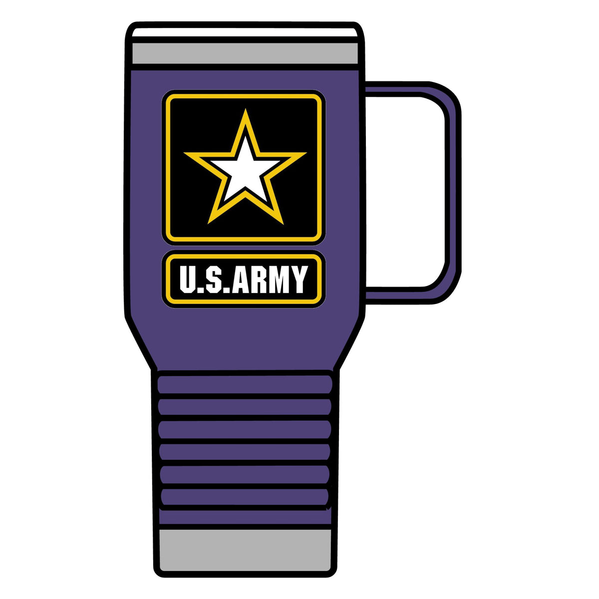 Army Strong Star - 20oz Insulated Mug