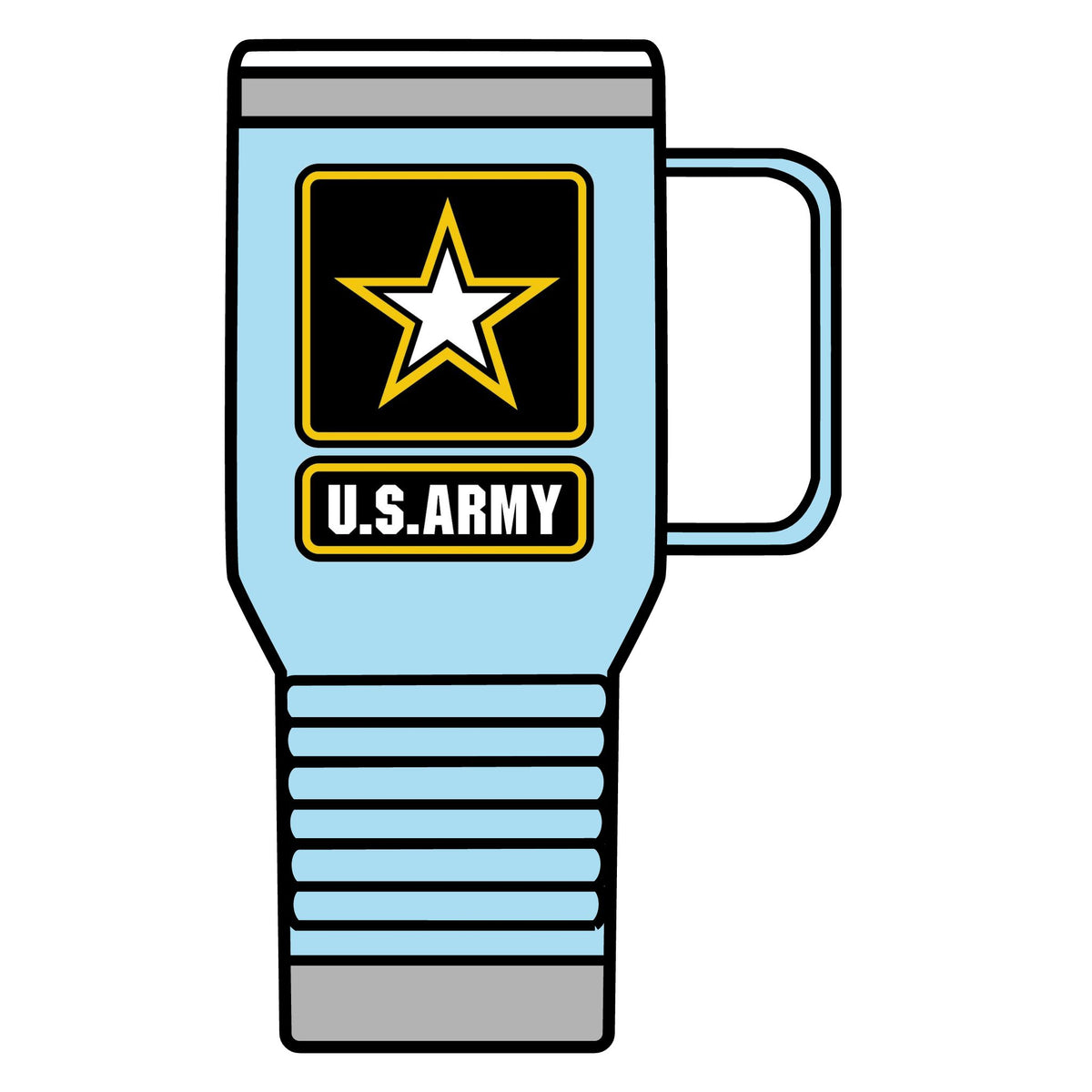 Army Strong Star - 20oz Insulated Mug