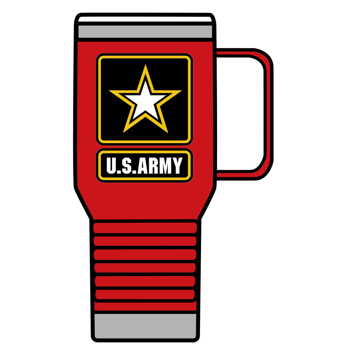Army Strong Star - 20oz Insulated Mug