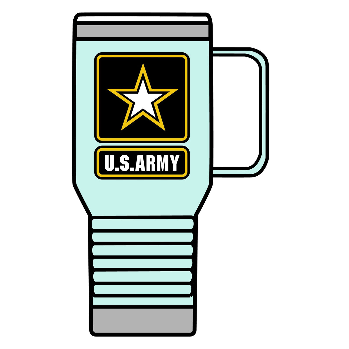 Army Strong Star - 20oz Insulated Mug