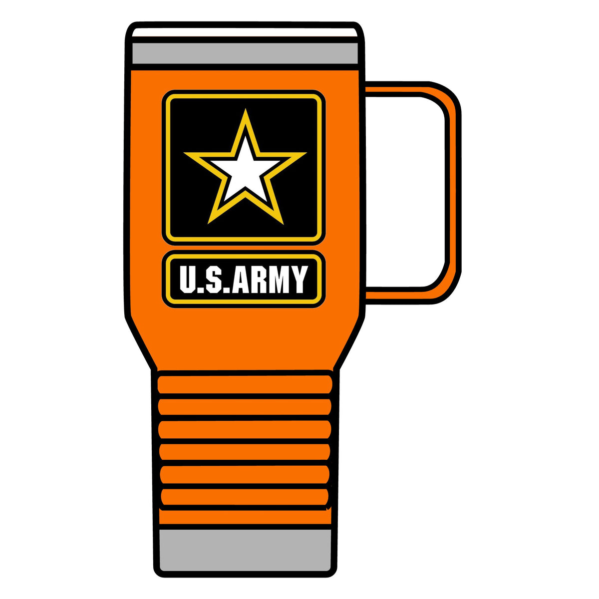 Army Strong Star - 20oz Insulated Mug