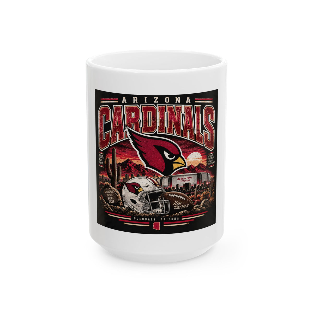 Cardinals Desert Pride - Ceramic Mug 11oz and 15oz