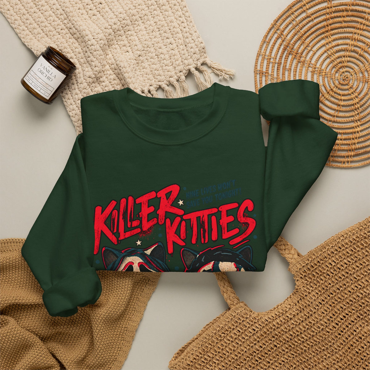 Killer Kitties - Crewneck Sweatshirt