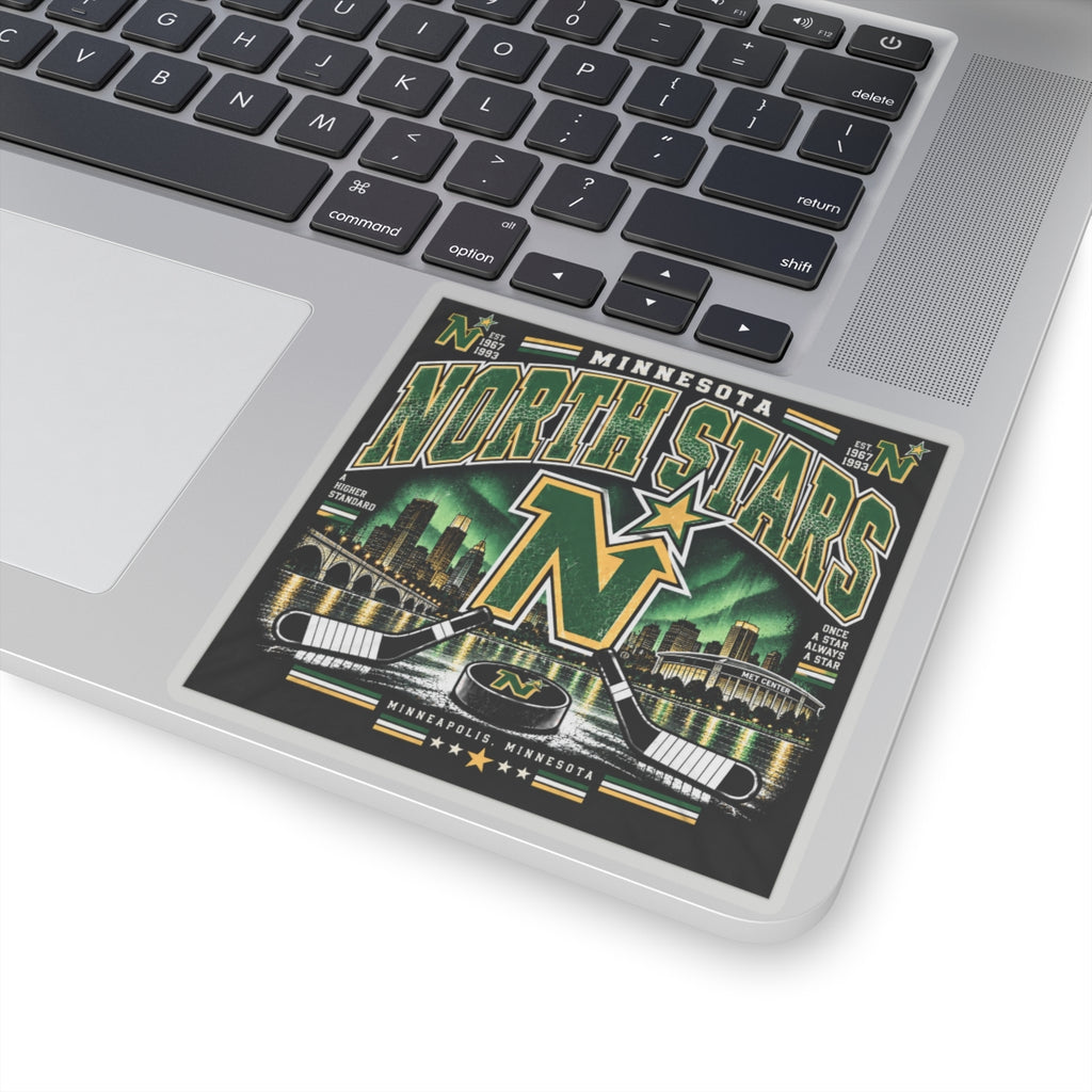Minnesota North Stars - Kiss-Cut Sticker