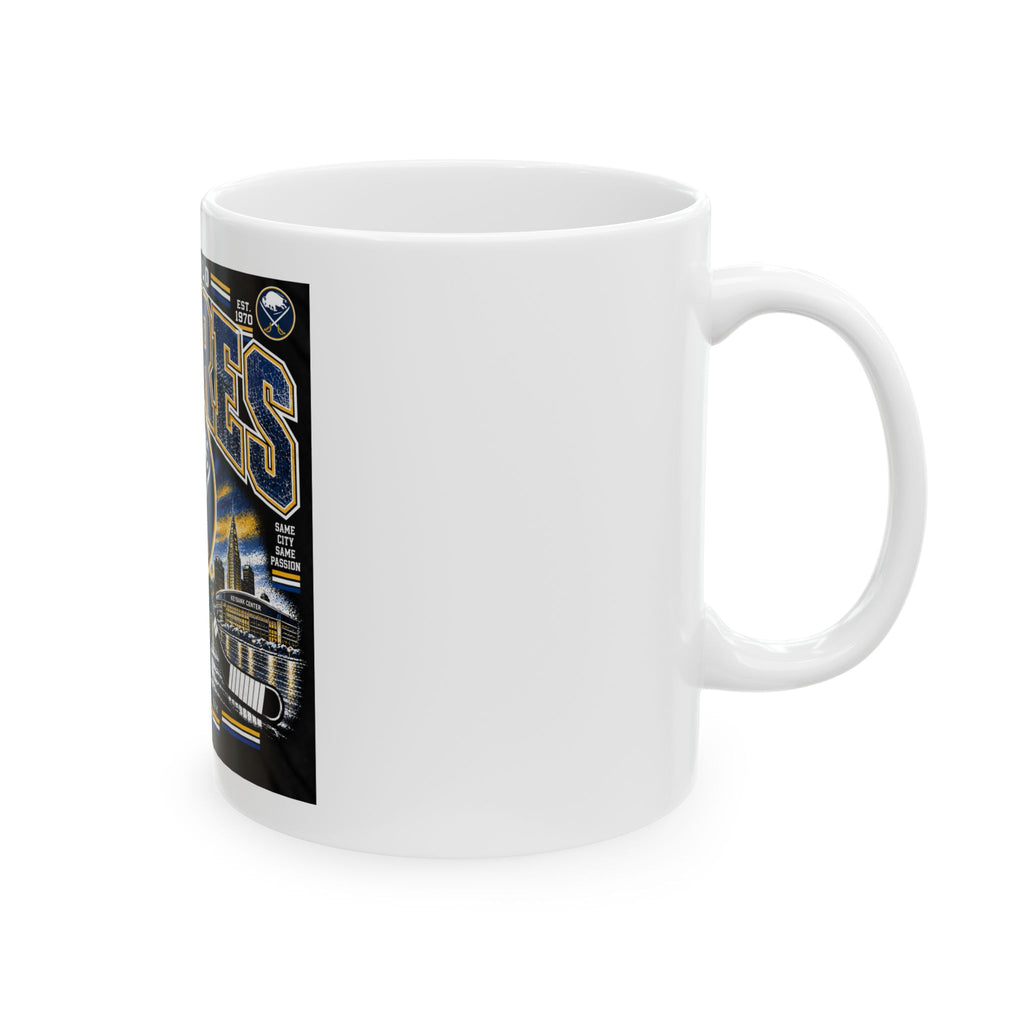Buffalo Sabres Heritage Shield - Ceramic Mug 11oz and 15oz