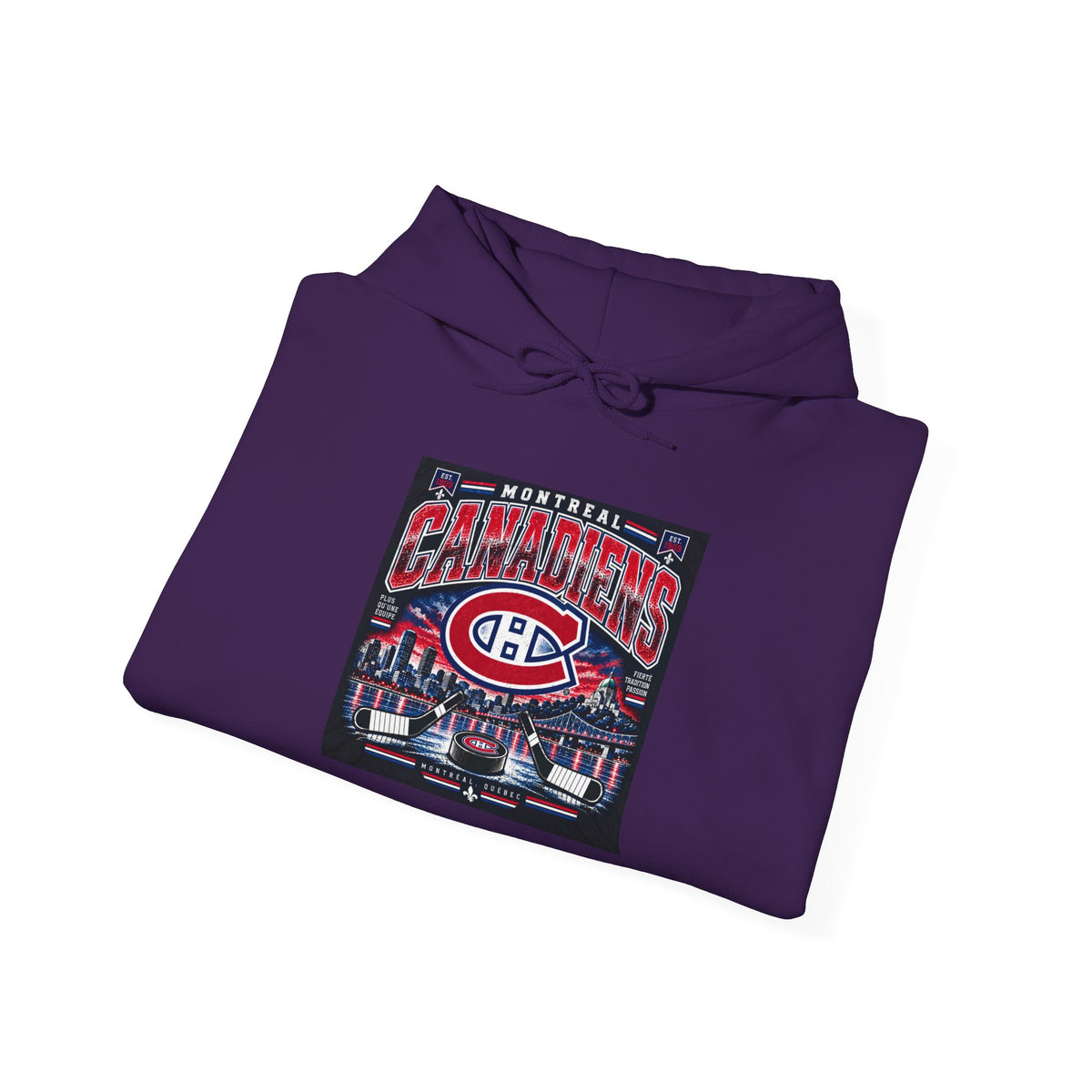 Montreal Canadiens Skyline - Hoodie