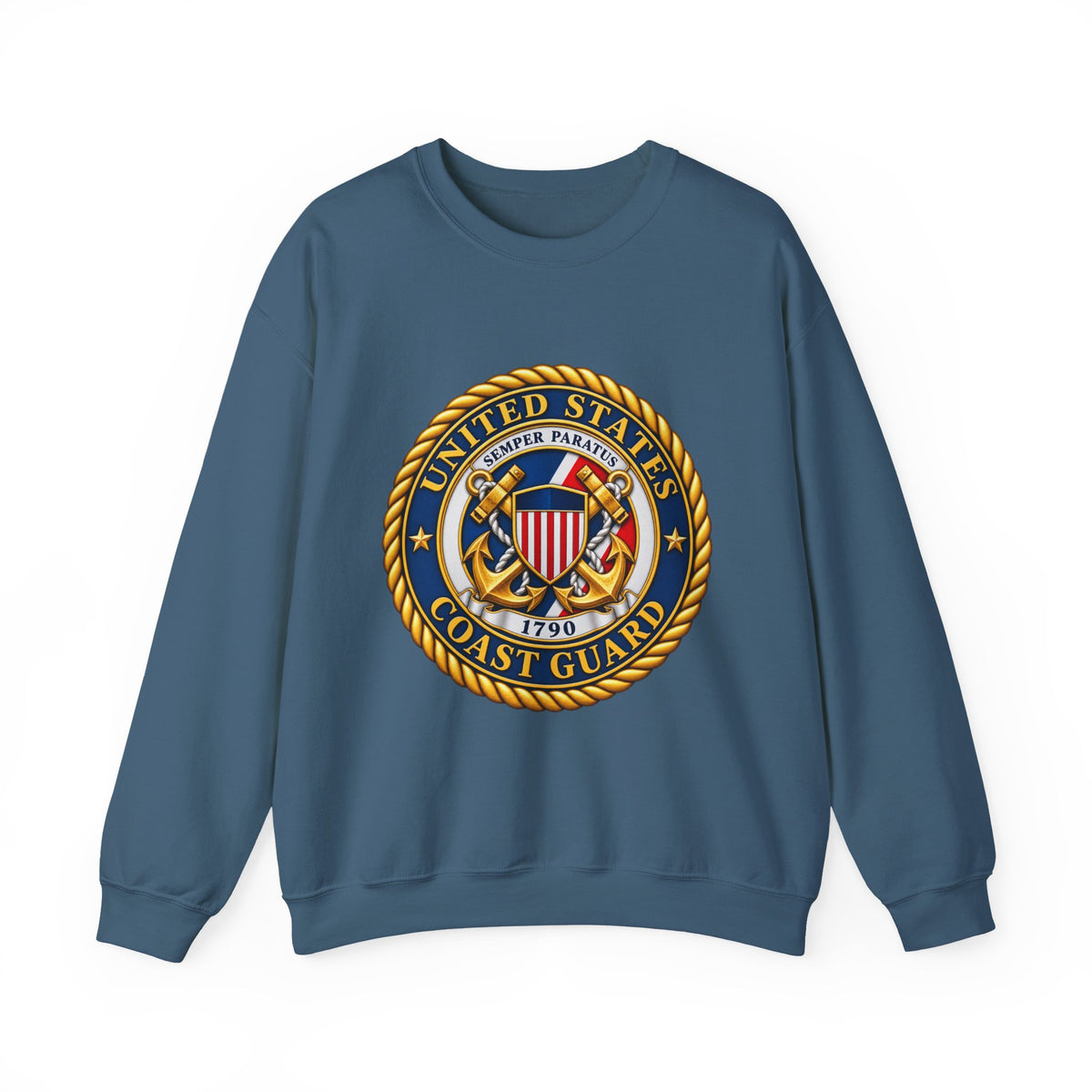 U.S. Coast Guard Emblem - Crewneck Sweatshirt