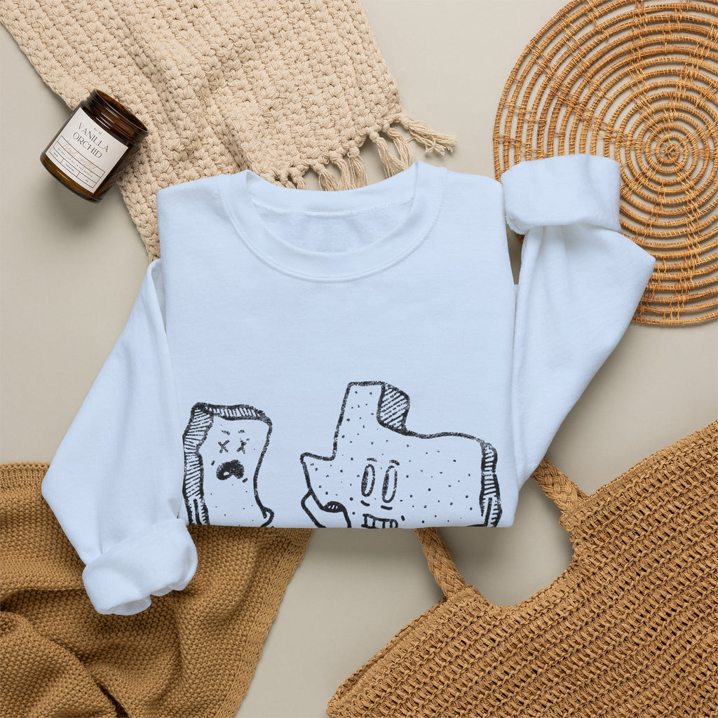 Texas v California - Crewneck Sweatshirt