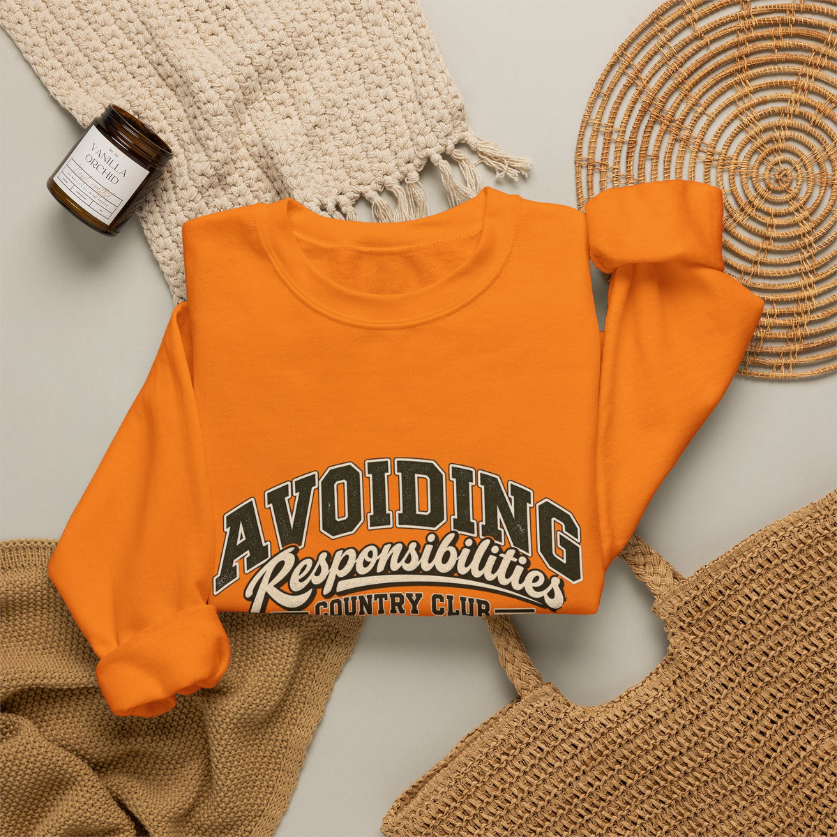 Avoiding Responsibility Country Club - Crewneck Sweatshirt