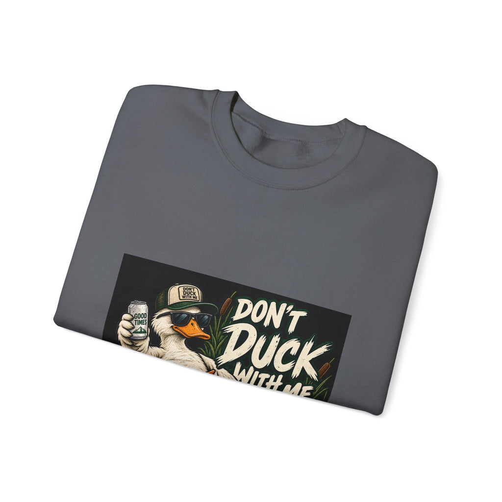 Duck With Me Camo - Crewneck Sweatshirt