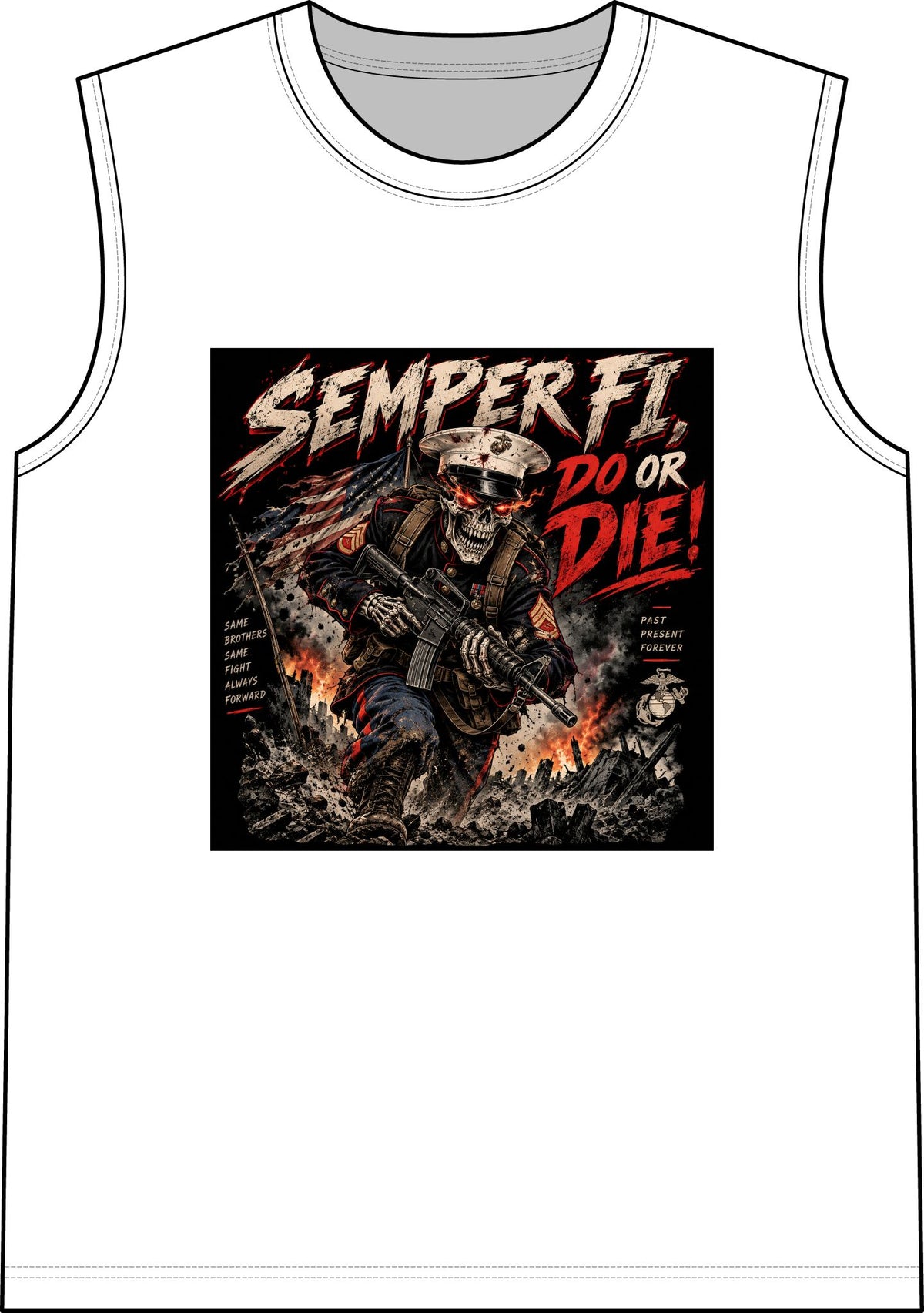 Semper Fi Do or Die - Classic Tank