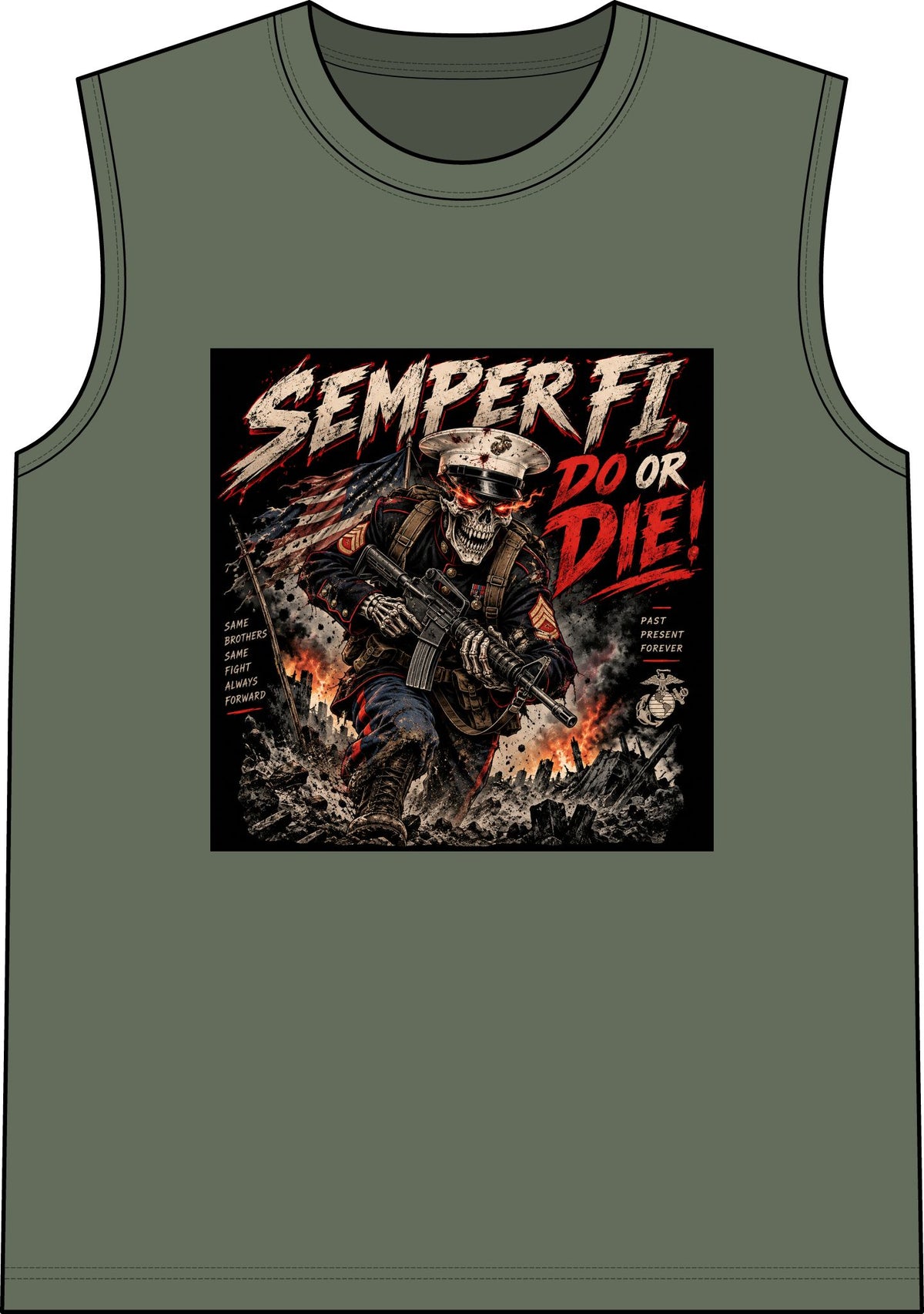 Semper Fi Do or Die - Classic Tank