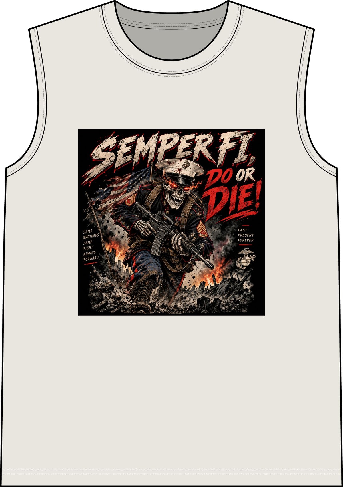 Semper Fi Do or Die - Classic Tank