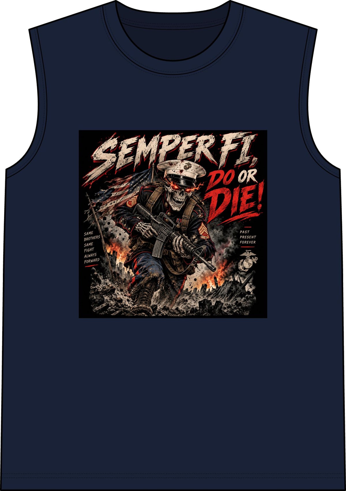 Semper Fi Do or Die - Classic Tank