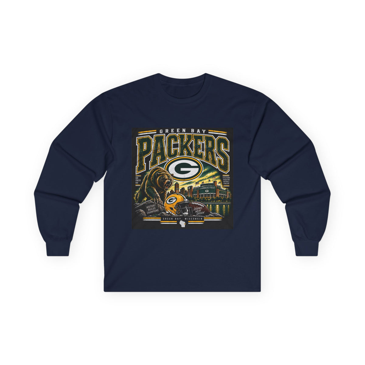 Green Bay Packers Pride - Unisex Ultra Cotton Long Sleeve Tee