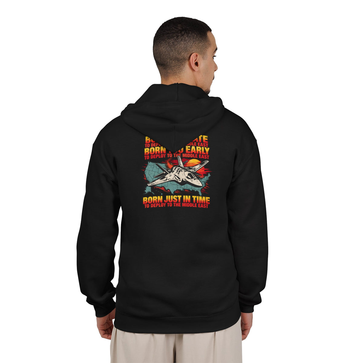 Desert Deployment Tee - Full-Zip Hooded Sweatshirt