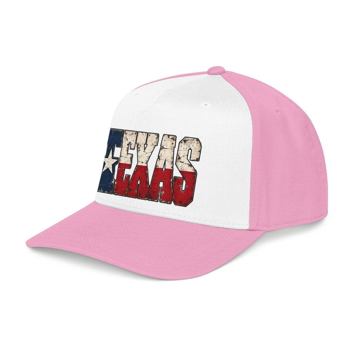 Texas Flag Block Letters - OTTO Baseball Hat